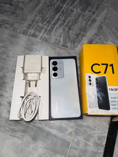 Realme C71 6/128 with complete box all ok