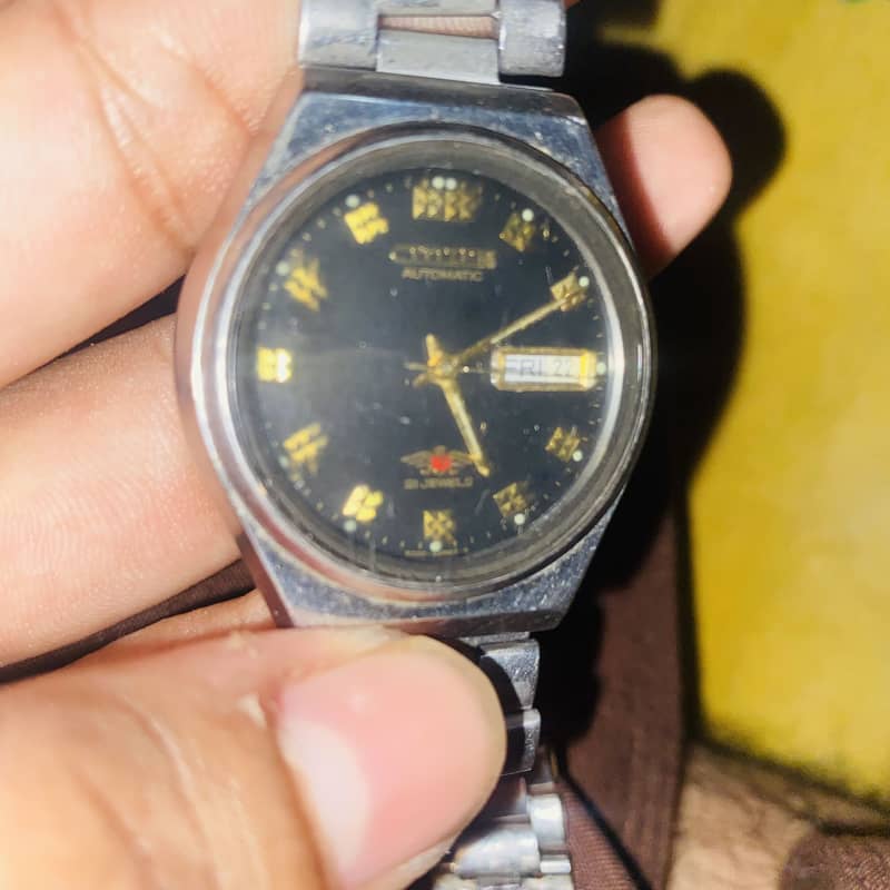 Citizen eagle 7 automatic black dial 2