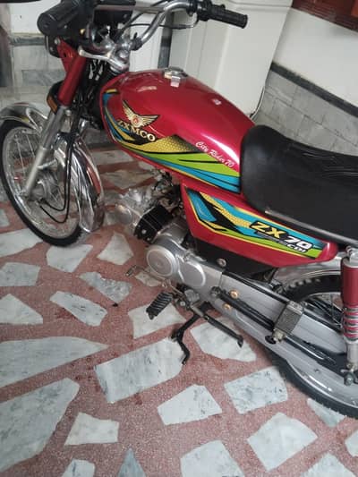2025 model Zxmco motor cycle invoice peshawar