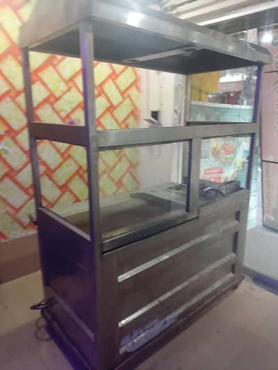 Burger Shawarma Counter for urgent sale