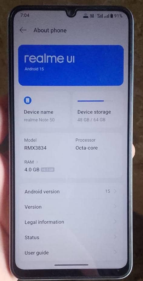 Realme Note 50 1