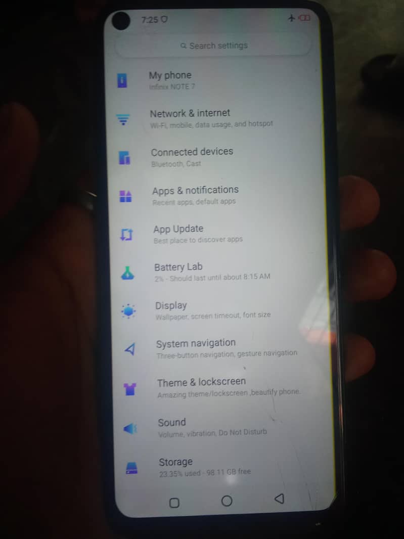 Infinix Note 7 5