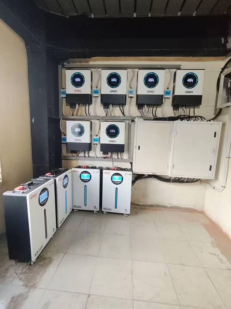solar panels system 10