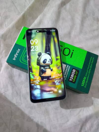 Infinix Hot 50i Memory 6+6 128