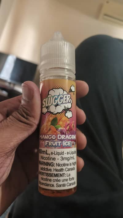 Vape Juice - Slugger Mango Dragon Fruit Ice