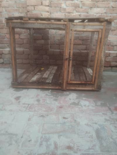 lakri se bna hoa cage for sale