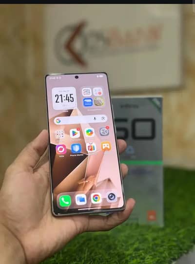 Infinix Note 50 pro 12 GB ram 256 GB storage with complete box