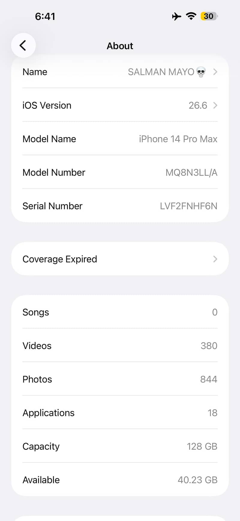 iphone 14pro max 6