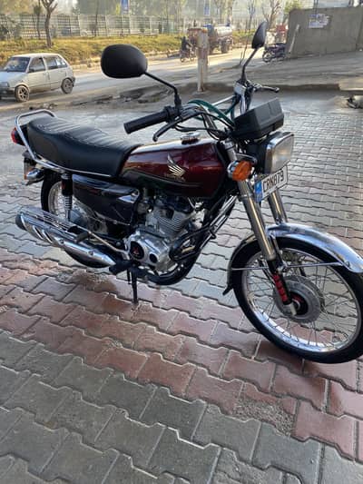 CG 125 Self Start