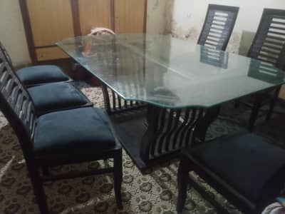 wooden dining table sale for urgent