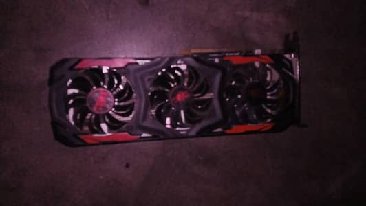 rx 570 4gb ddr5 3 fan red devil