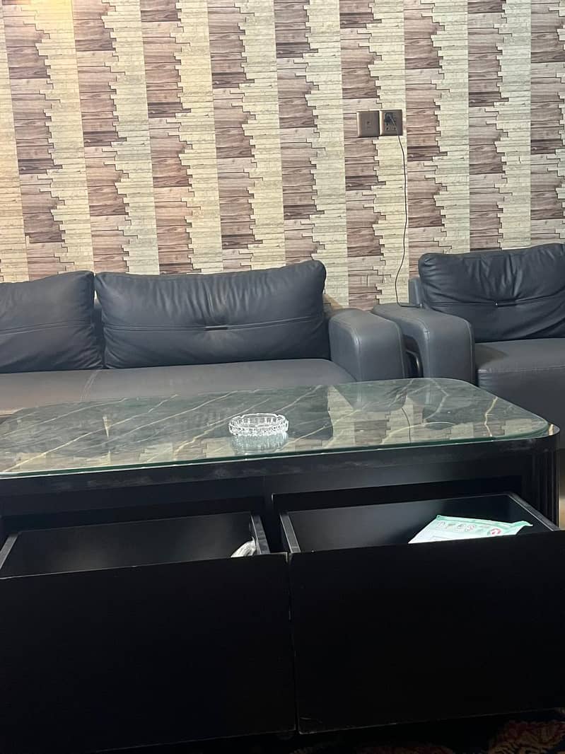 Sofa set with table 5