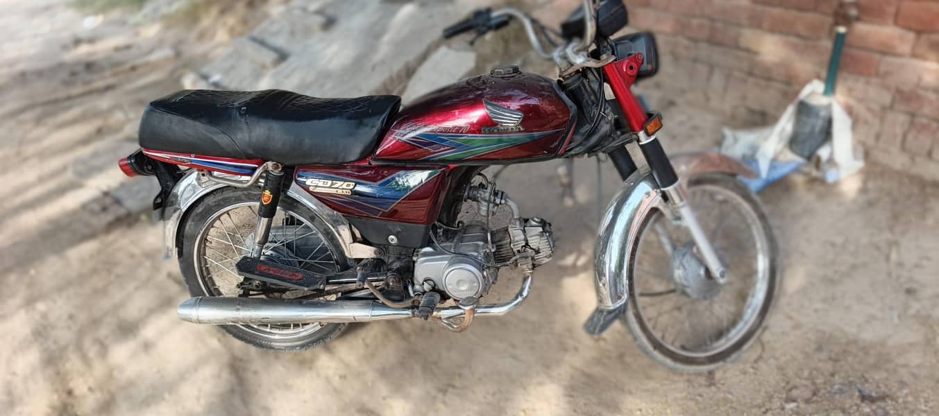 Honda CD 70 2012 model 0