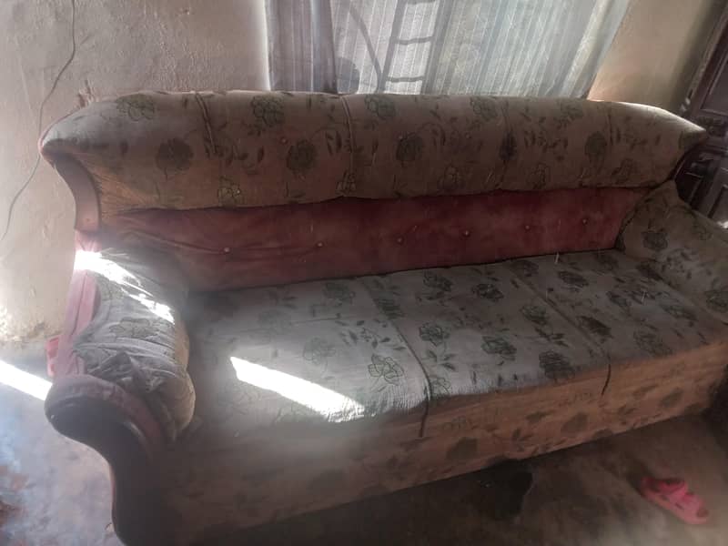 3 seater sofa + 2 more small sofas 1