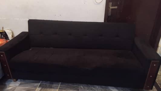 sofacom bed for sale good condition urgent sale