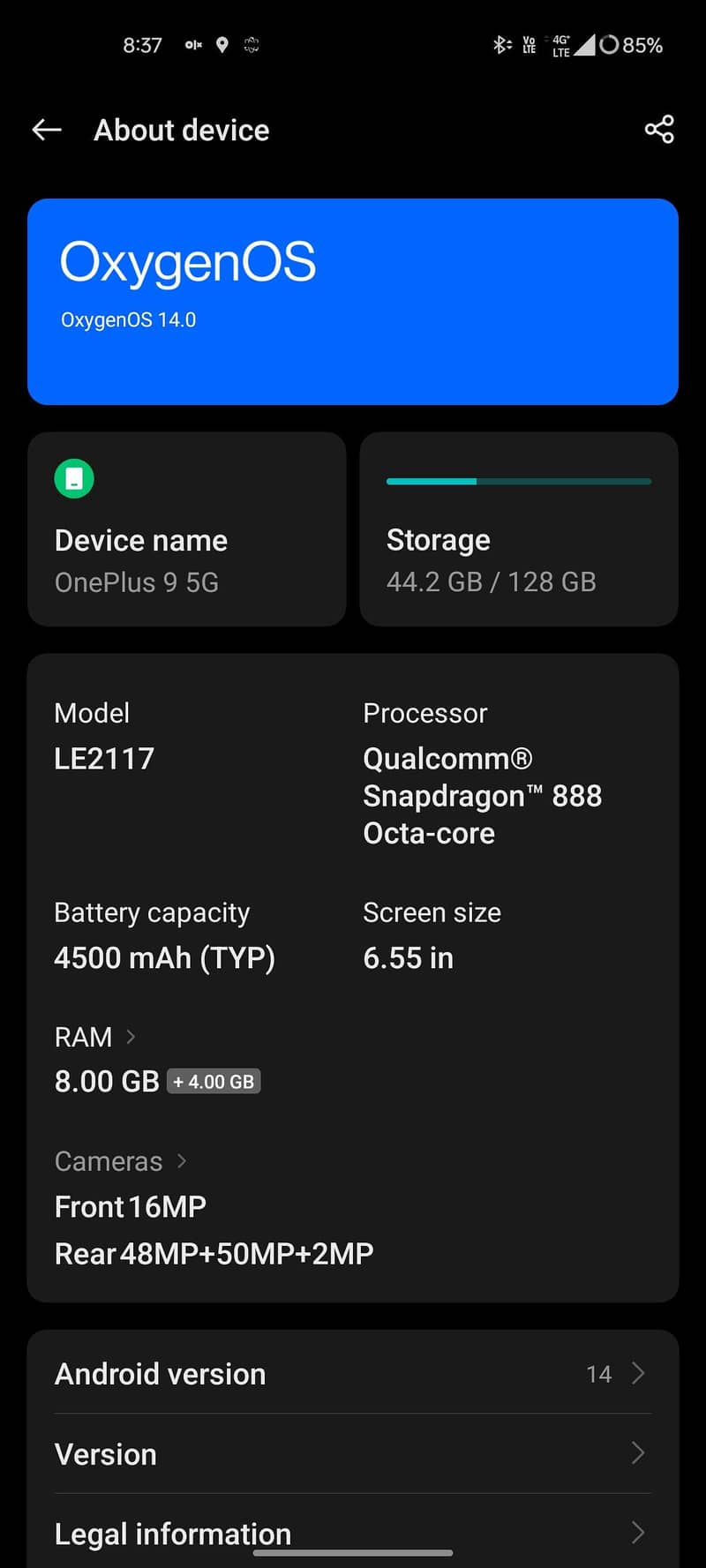 One Plus 9 2