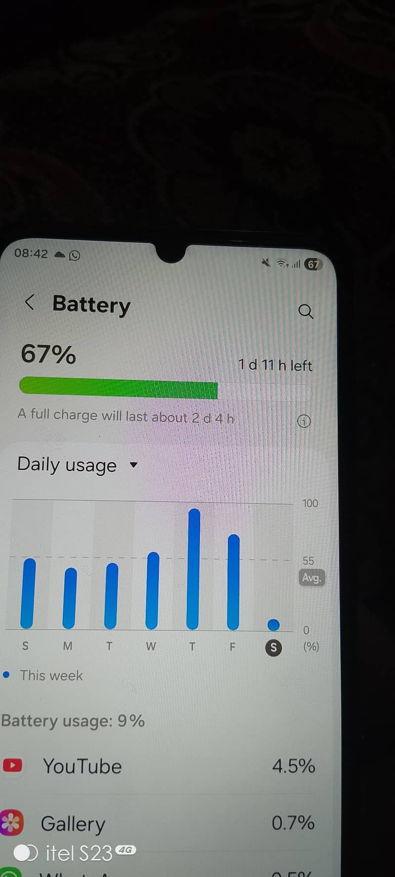 Samsung A07 4