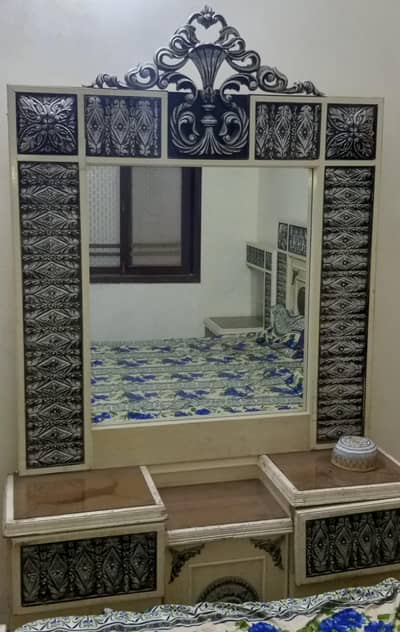 Dressing table and Crockery Wardrobe