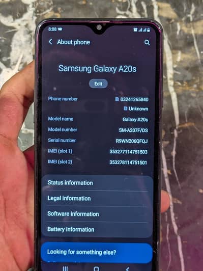 Galaxy A20s Original
