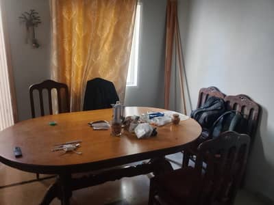 wooden dining table