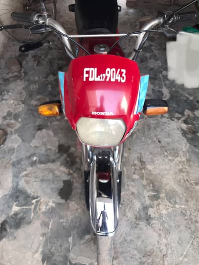 Honda CD 70 2017 Model total Genuine for sale