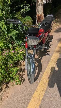 Honda CD70 Islamabad number