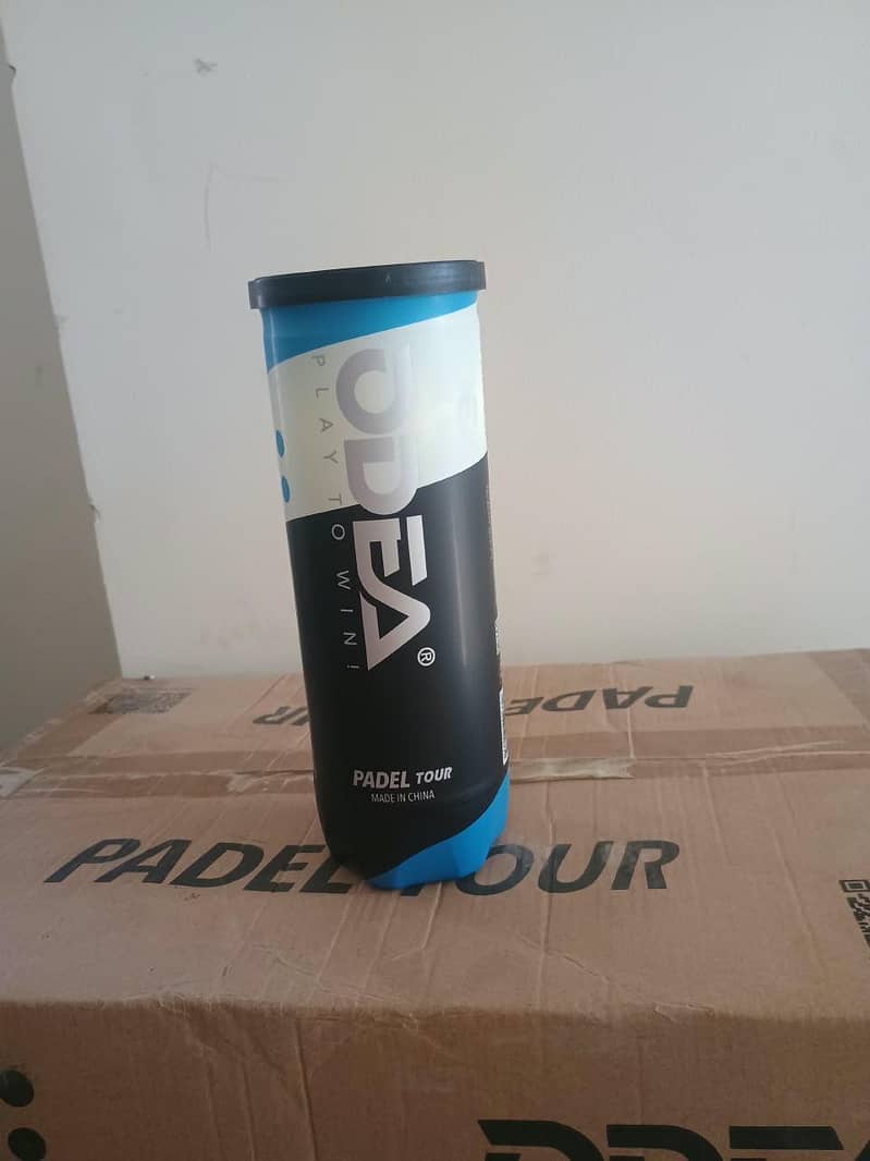 ODEO Padel Balls - Blue Can - Premium Quality - 3 Balls - Racket Sports ...