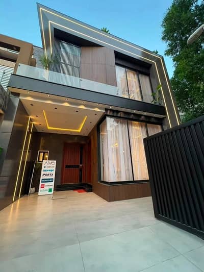 5 Marla Fully Furnished Ultra Advance Modern Smart Features Designer Brand New House Available For Sale Meeting With Direct Owner