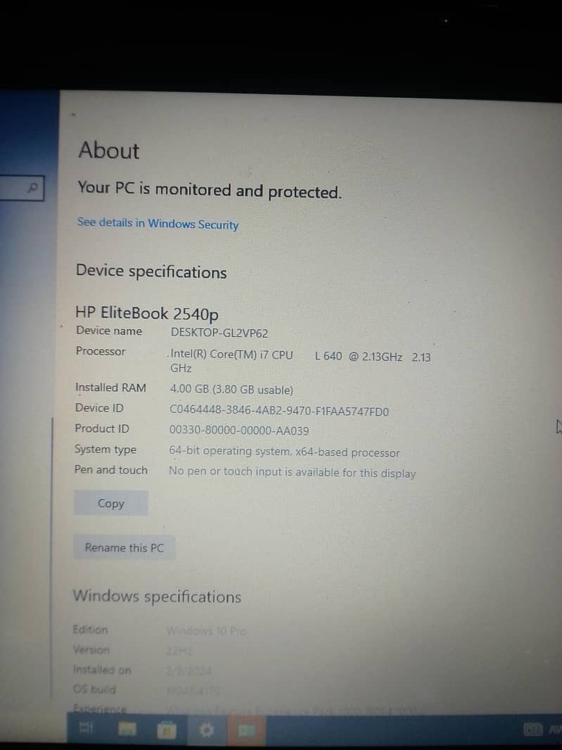 i7 laptop 9