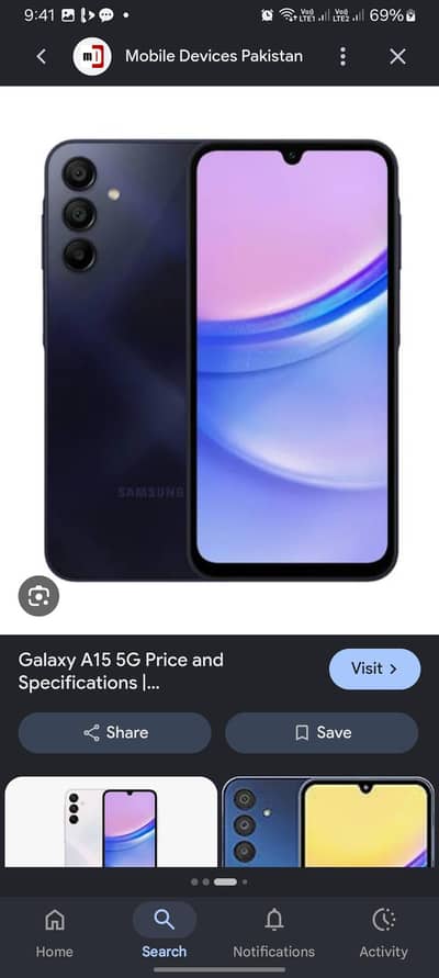 Samsung Mobile A15 5G