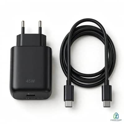 45W Super Fast Charger 2.0 with Type C to C Cable - Z Nova Mart