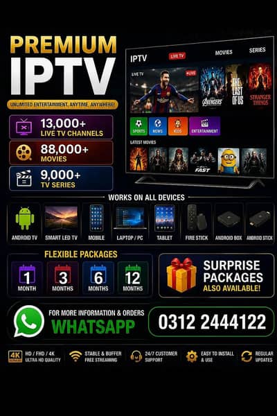 Opplex IPTV | Geo IPTV | B1G | Netflix | Premium Streaming