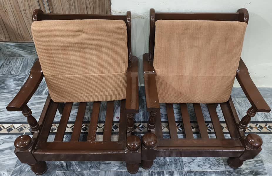 Sofa Set (1 Three-Seater + 2 Single Sofas) 9