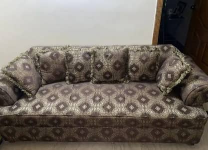 Designer Sofa Set | Luxury Fabric Seating for Living & Drawing Room