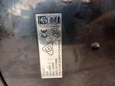 Philips viva collection air fryer HD9220/20 used