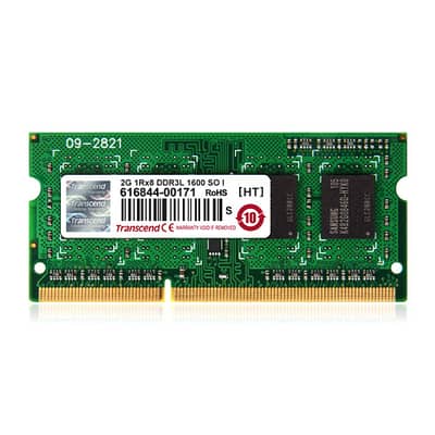 TRANSCEND 2GB DDR3l 1600MHz So-DIMM 1rx8