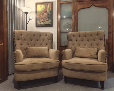 sofa chairs (pair)