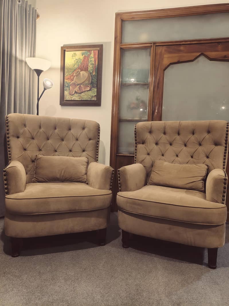sofa chairs (pair) 2