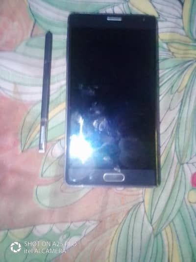 Samsung Mobile Note Edge with pen