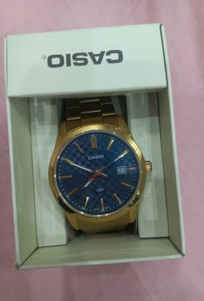 Orignal Casio MTP-VD03 Gold colour