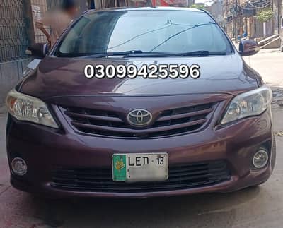 Toyota Corolla GLI 2013