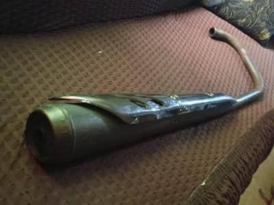 honda delux 125 silencer for sale