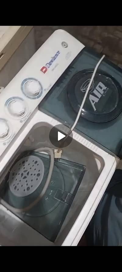 Washing machine with dryer