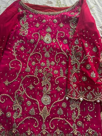 lehnga with long tail
