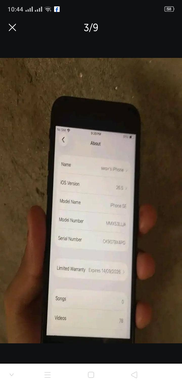 Apple iPhone SE 3rd generation 3