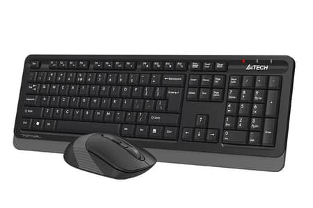 A4Tech FStyler Wireless Keyboard & Mouse Combo (FG1010) – Like New