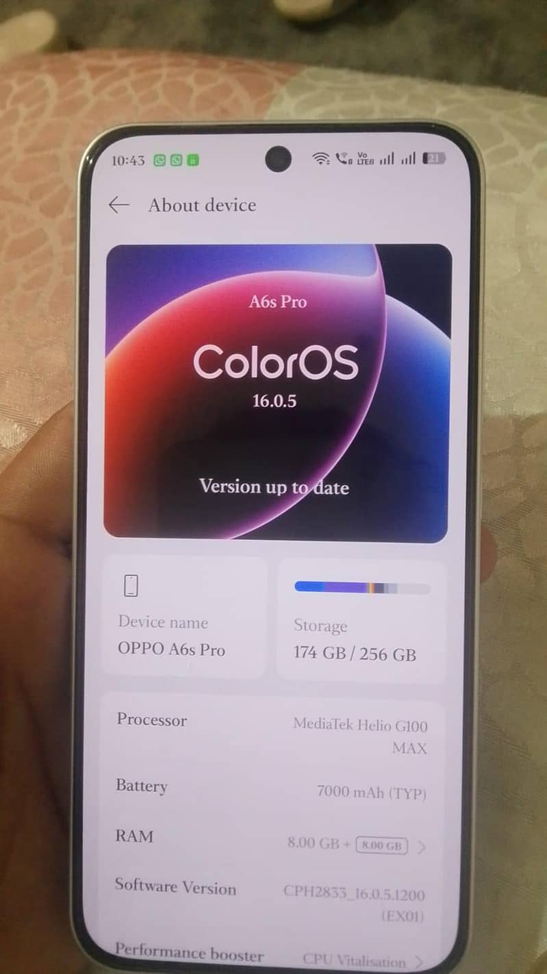 OPPO A6s pro 2