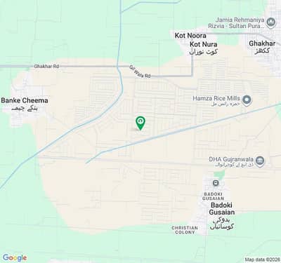 20 Marla Plot For Sale In J Block - DHA Gujranwala