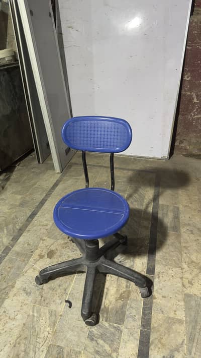 Revolving chair/ chair plus table fiber