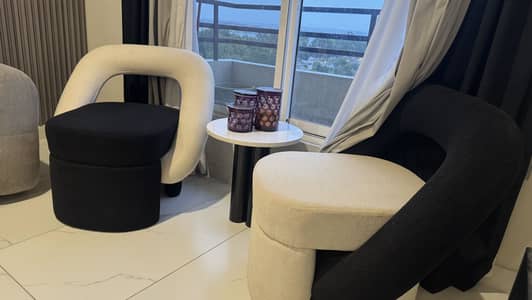 Brand new coffee chairs with table
